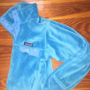 Turquoise Patagonia fleece